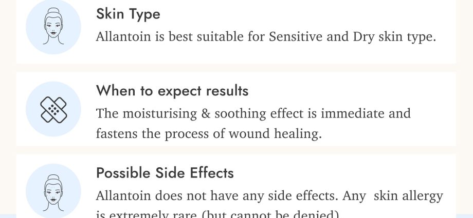 Allantoin &#8211; properties, application, contraindications