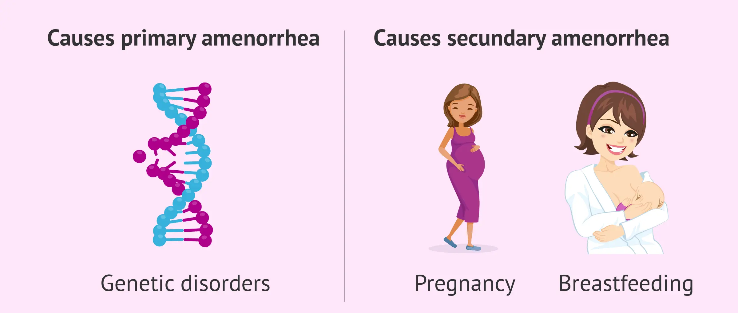 Amenorrhea &#8211; Is It Always A Sign of Pregnancy? The causes of menstrual disorders