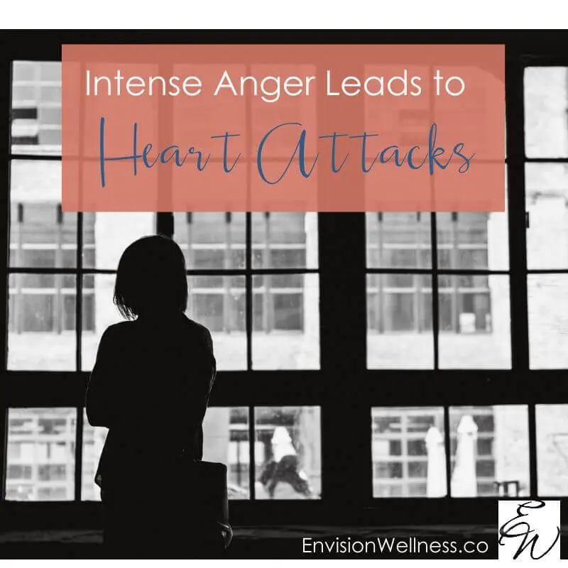 An anger attack can cause a heart attack