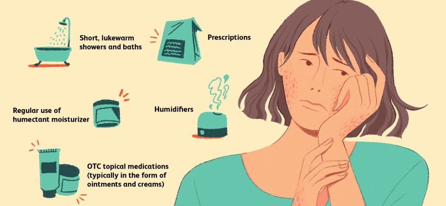 Antibiotic ointment and AD symptoms. Treatment of atopic dermatitis