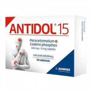 Antidol 15 &#8211; action, composition, indications, side effects