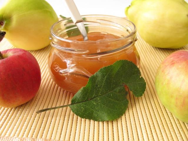 Apple jam with quince: recipe