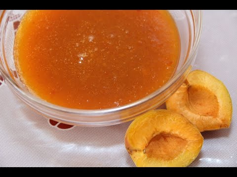 Apricot jam - recipe