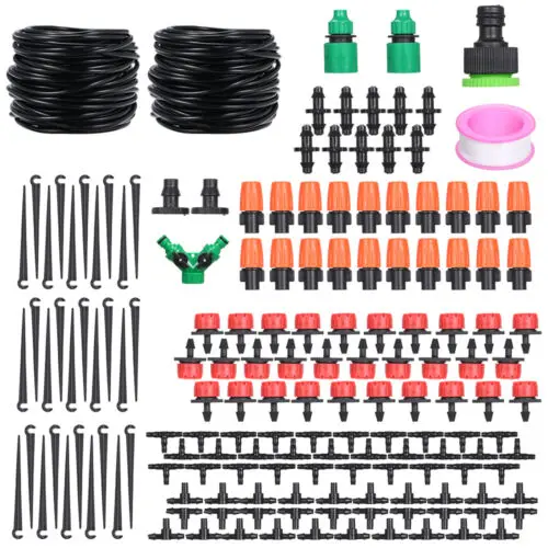 Aquadusia automatic micro-drip irrigation system for greenhouses