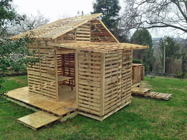 Arbor from pallets: how to build a garden pavilion from old pallets with your own hands, a drawing for assembling walls, floors, roofs