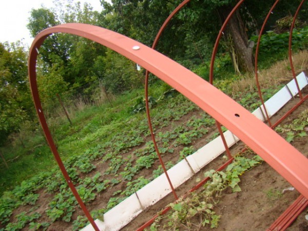 Arcs for a greenhouse: how to do it yourself quickly and efficiently