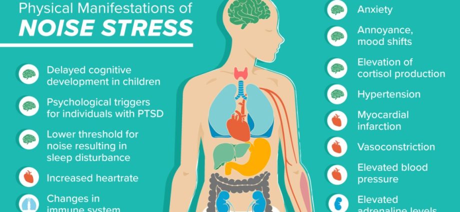 Are you annoyed by the noise? It is at risk of a heart attack and more