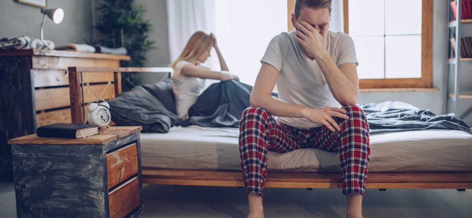 Are you not up to the task? Find out what could be causing problems in the bedroom