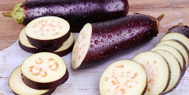 Armenian eggplant appetizer for the winter