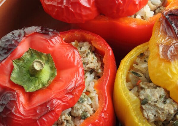 Armenian stuffed tomatoes