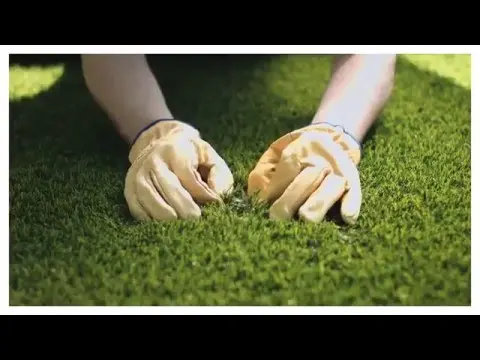 Artificial lawn to the country: description, types, features of laying and further care + advantages and disadvantages