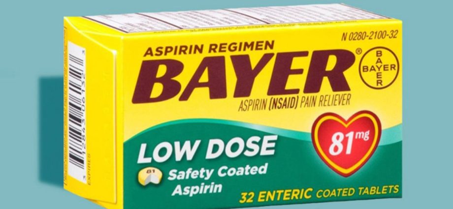 Aspirin is also good for the heart