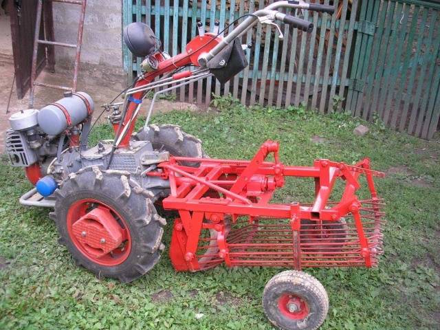 Attachments for the Neva walk-behind tractor