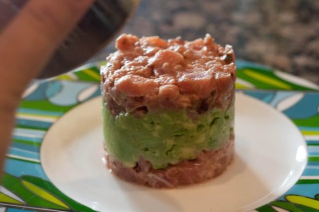 Avocado tuna tartare recipe