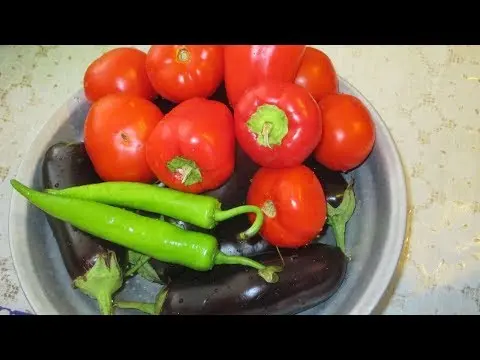 Azerbaijani eggplant recipe for the winter