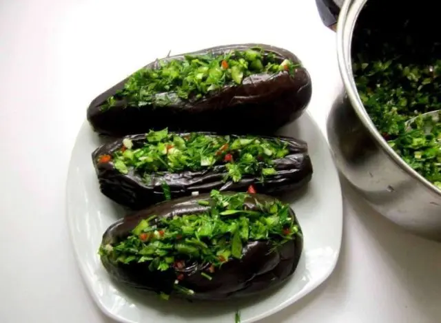 Azerbaijani eggplant recipe for the winter