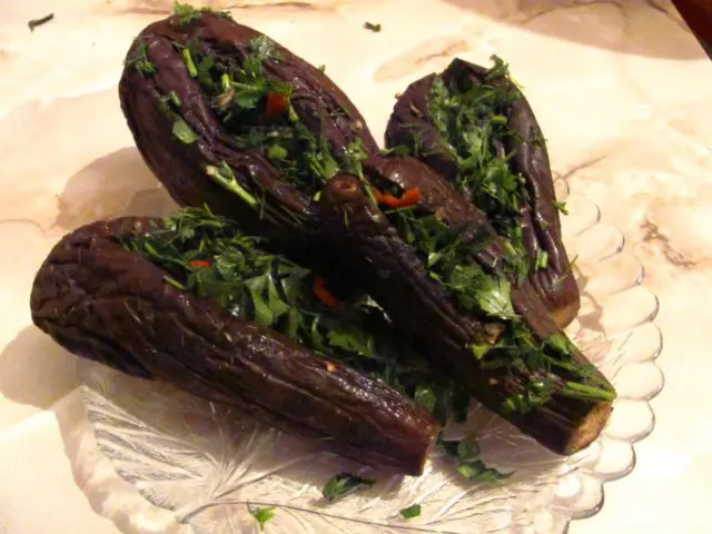 Azerbaijani eggplant recipe for the winter