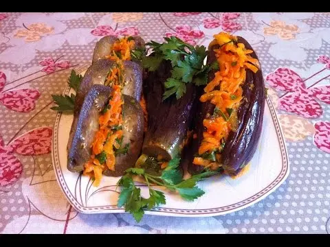 Azerbaijani eggplant recipe for the winter