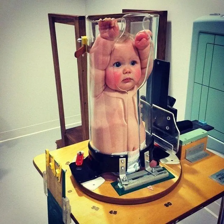 Babies placed in strange tubes. What is this all about? [WE EXPLAIN]