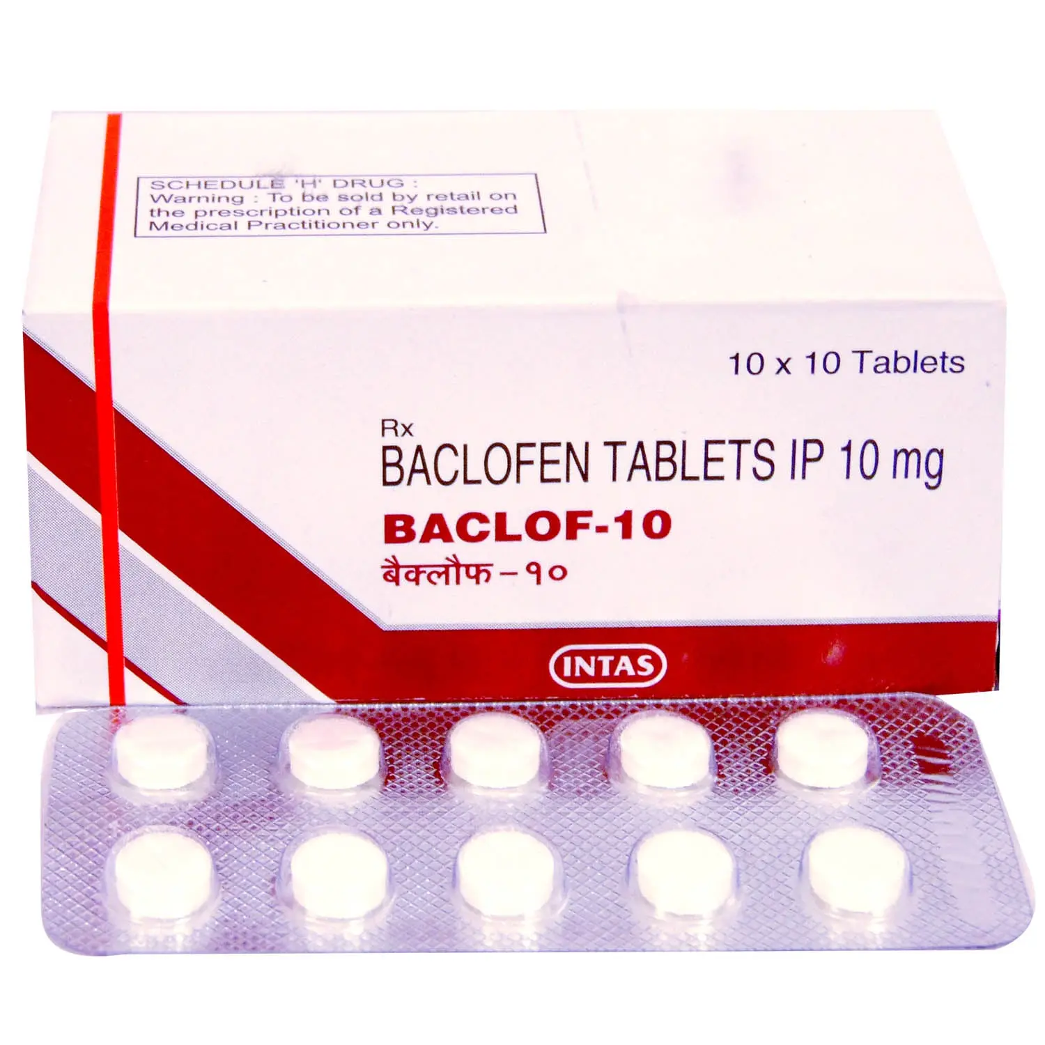 Baclofen &#8211; a drug used in surgery. Dosage and composition