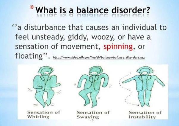 Balance disorders