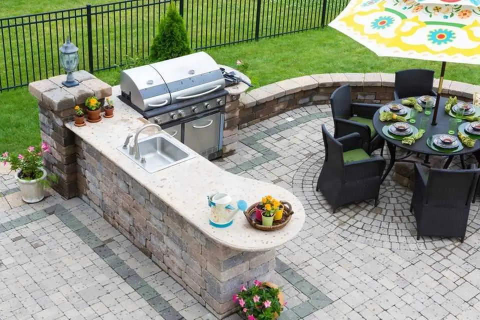 Barbecue area: projects of barbecue complexes for relaxing in the garden, design options + photos of the best options in 2022