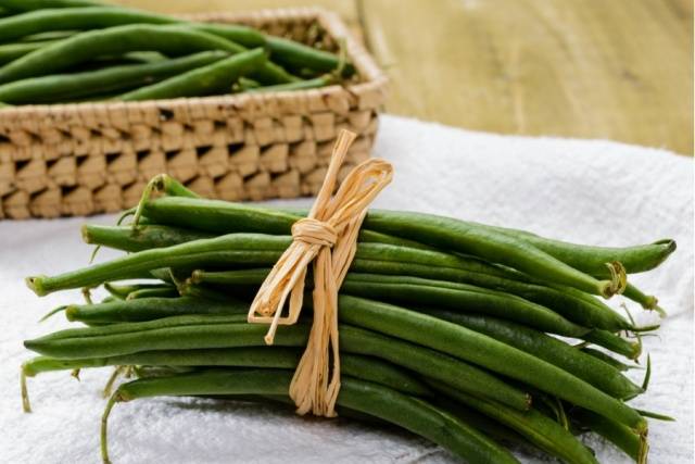 Bean Note asparagus