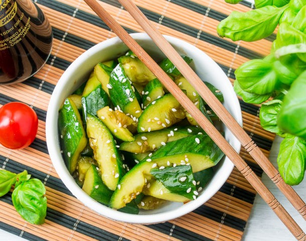 Beaten cucumbers: Chinese salad recipes