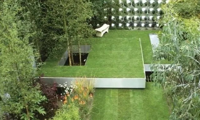 Beautiful landscape design of the site + photo of original ideas