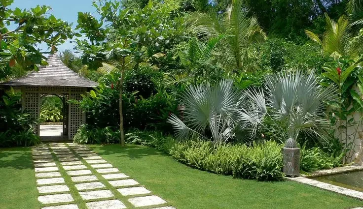 Beautiful landscape design of the site + photo of original ideas