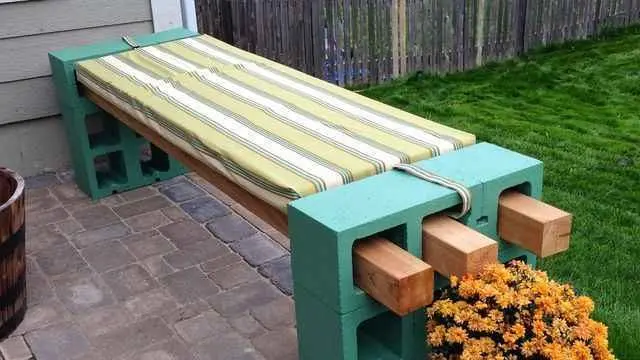 Bench from a bar: how to do it yourself, drawings, sizes and photos