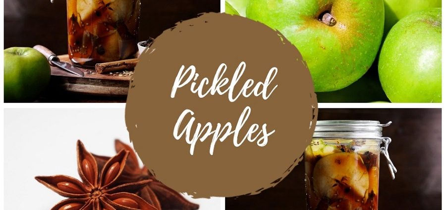 Benefits of pickled apples