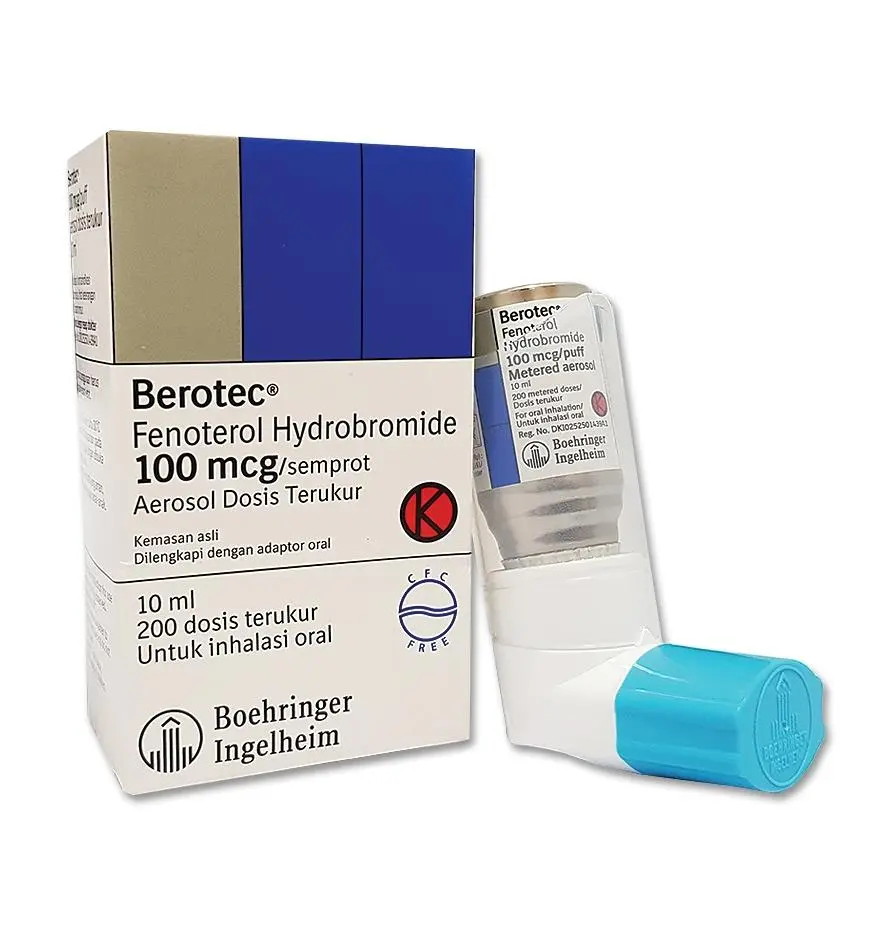 Berotec &#8211; an aerosol used in acute attacks of bronchial asthma