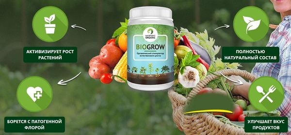 Biofertilizer BioGrow: instructions for use