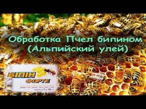 Bipin for bees: instructions for use