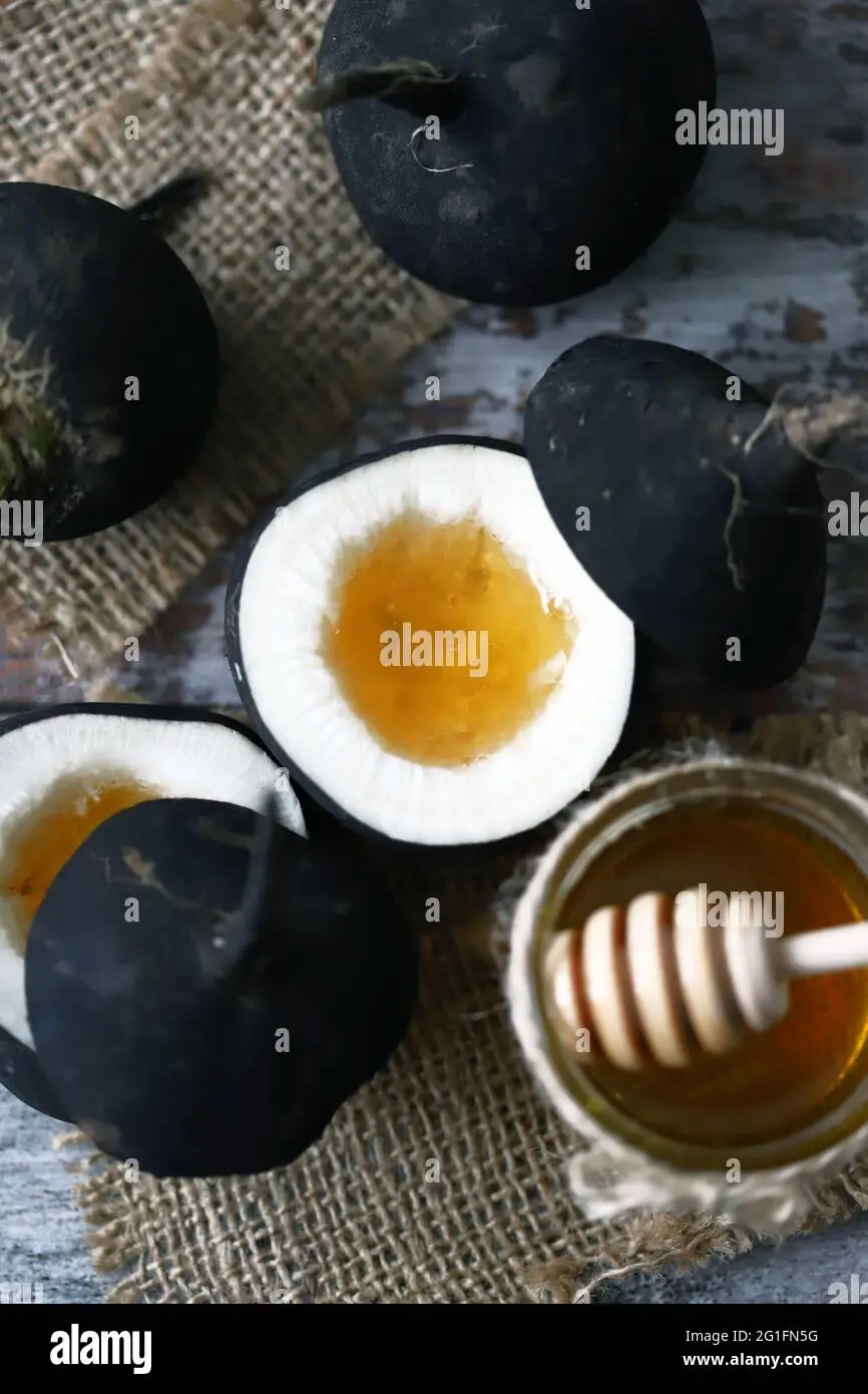 Black radish with cough honey: 6 recipes