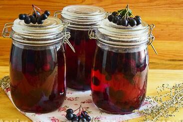 Blackberry compote