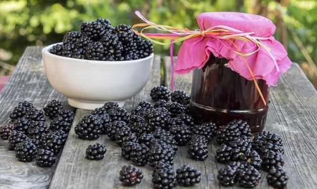 Blackberry Jam, Jam and Blackberry Confiture