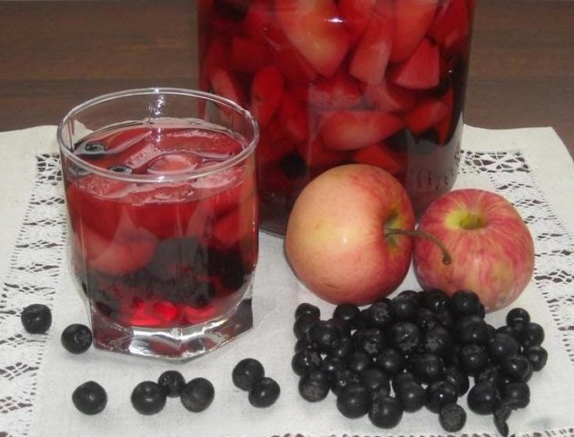 Blackberry juice: with apples, with orange