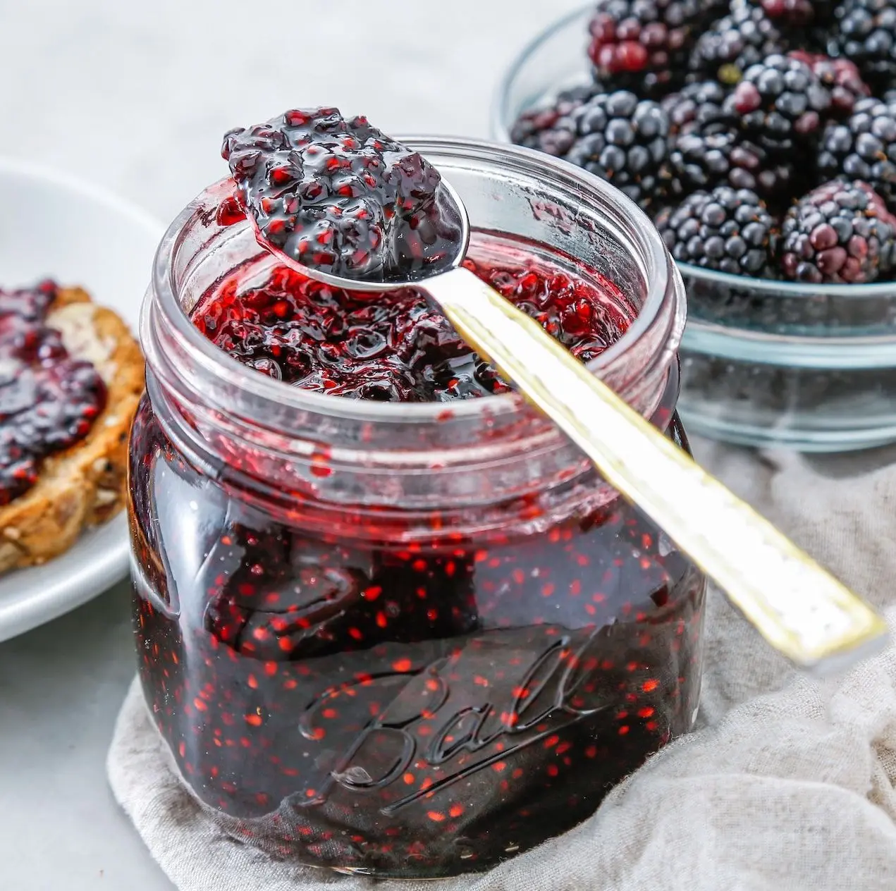 Blackberry marmalade