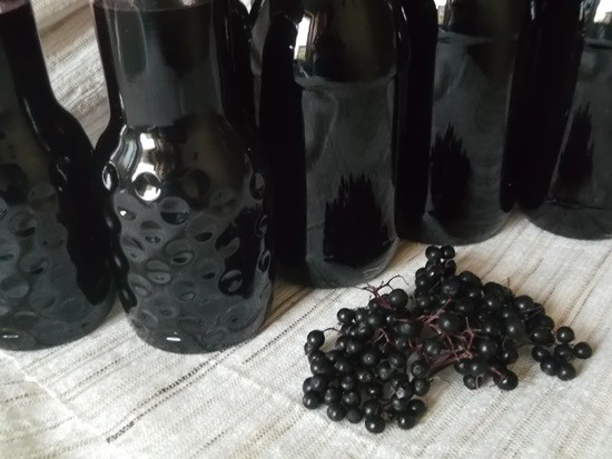 Blackberry syrup