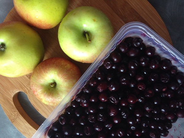 Blackcurrant juice: frozen, fresh