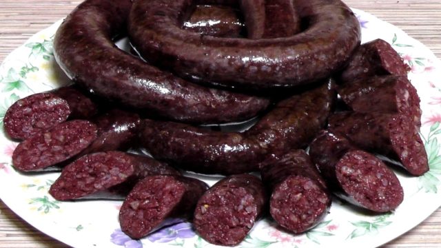 Blood sausage with buckwheat: calories, benefits and harms