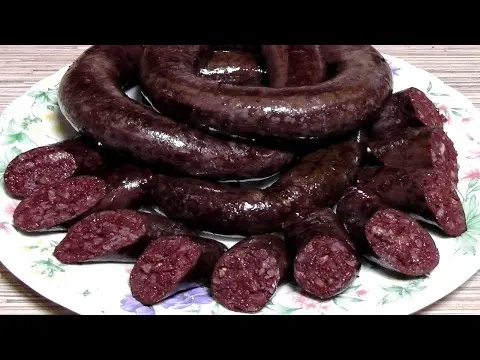 Blood sausage with buckwheat: calories, benefits and harms