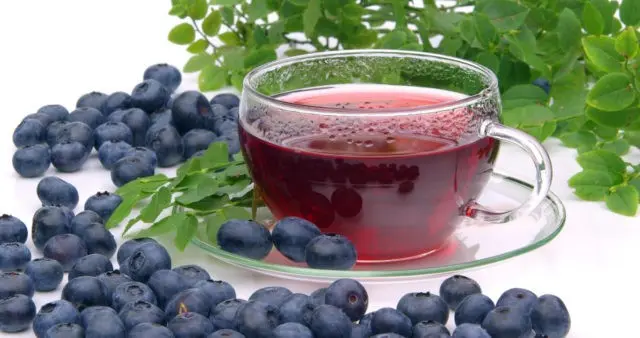 Blueberry compote for the winter without sterilization