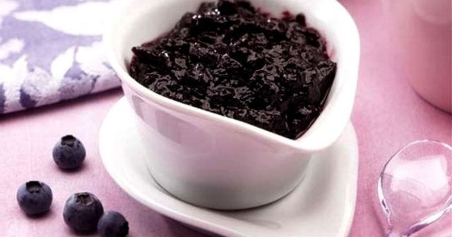 Blueberry jam