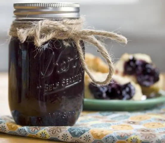 Blueberry jam for the winter