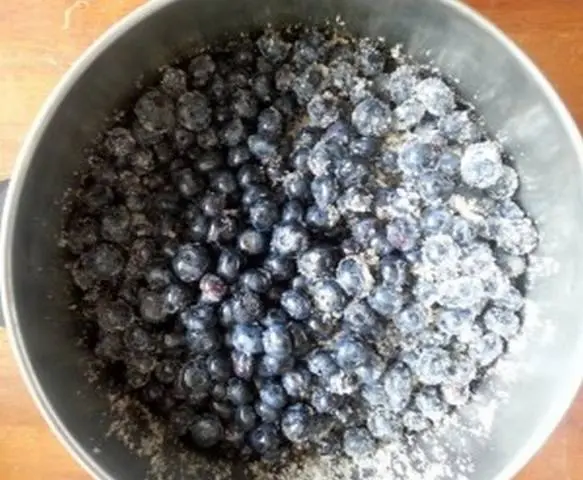 Blueberry jam for the winter