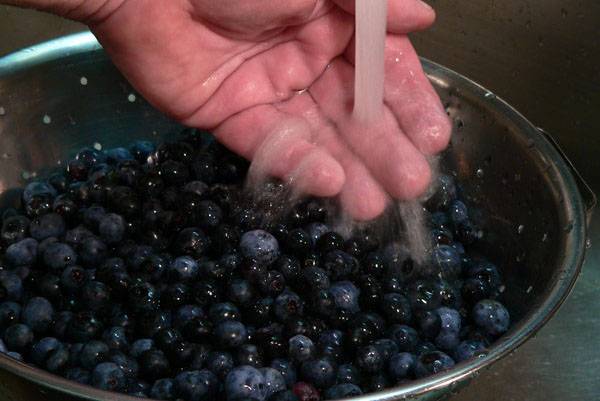 Blueberry jam for the winter