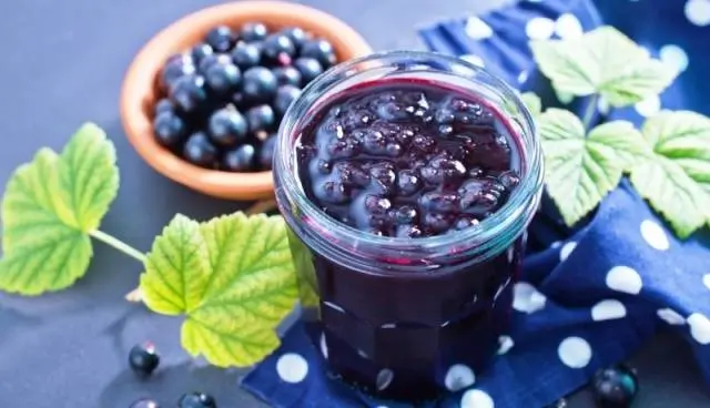 Blueberry jam for the winter